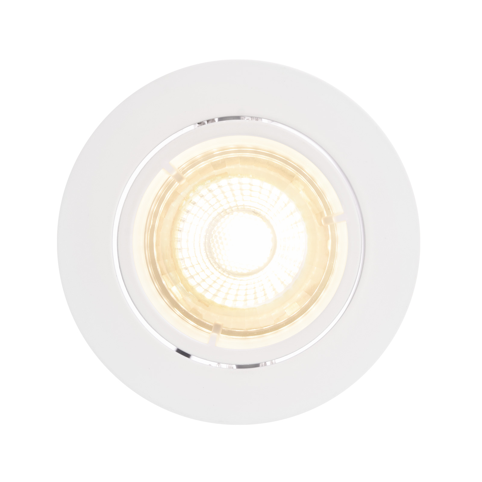 LED recessed spotlight Carina 2,700K dimmable tilt