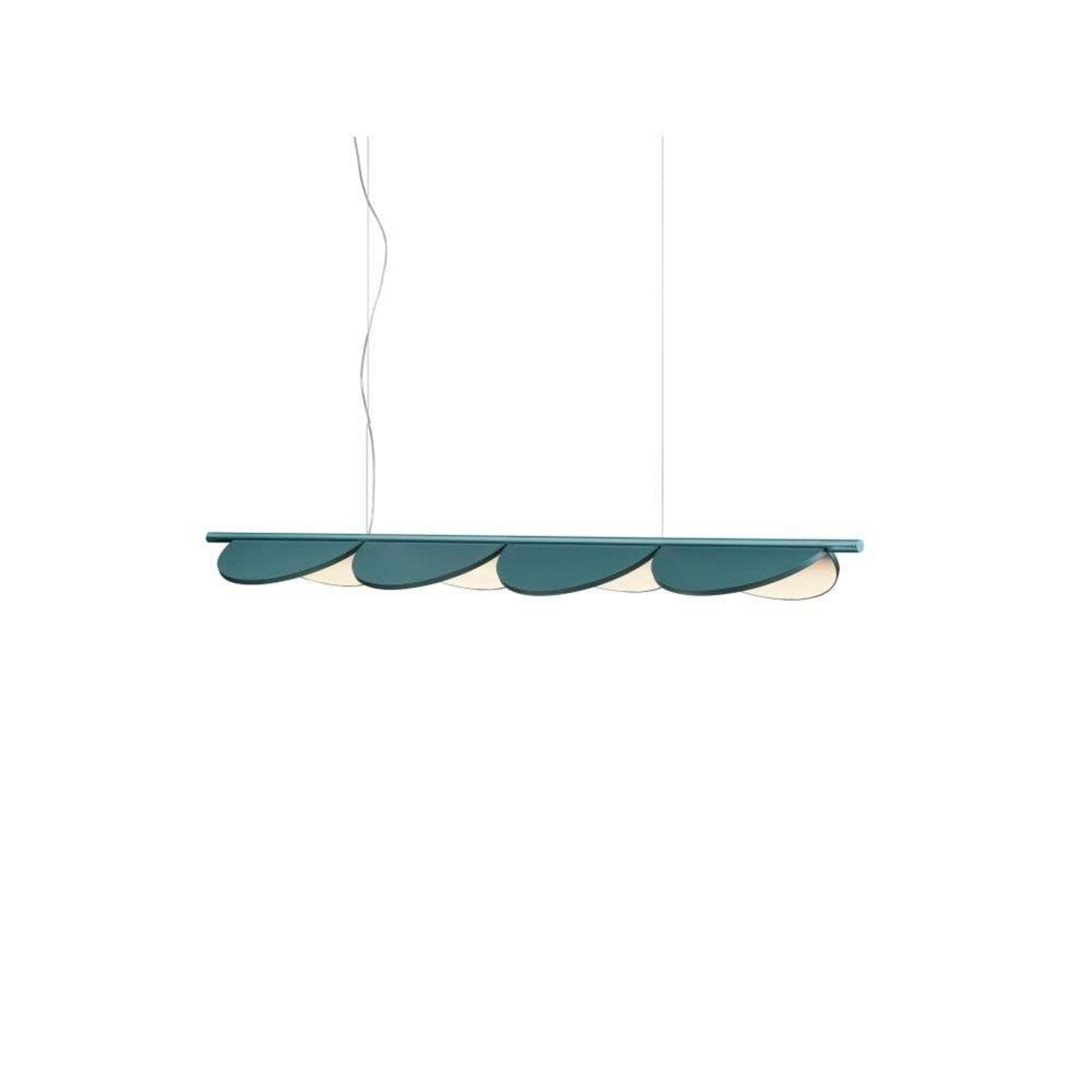 Almendra S4 Candeeiro Suspenso Bay Blue Metallized - Flos