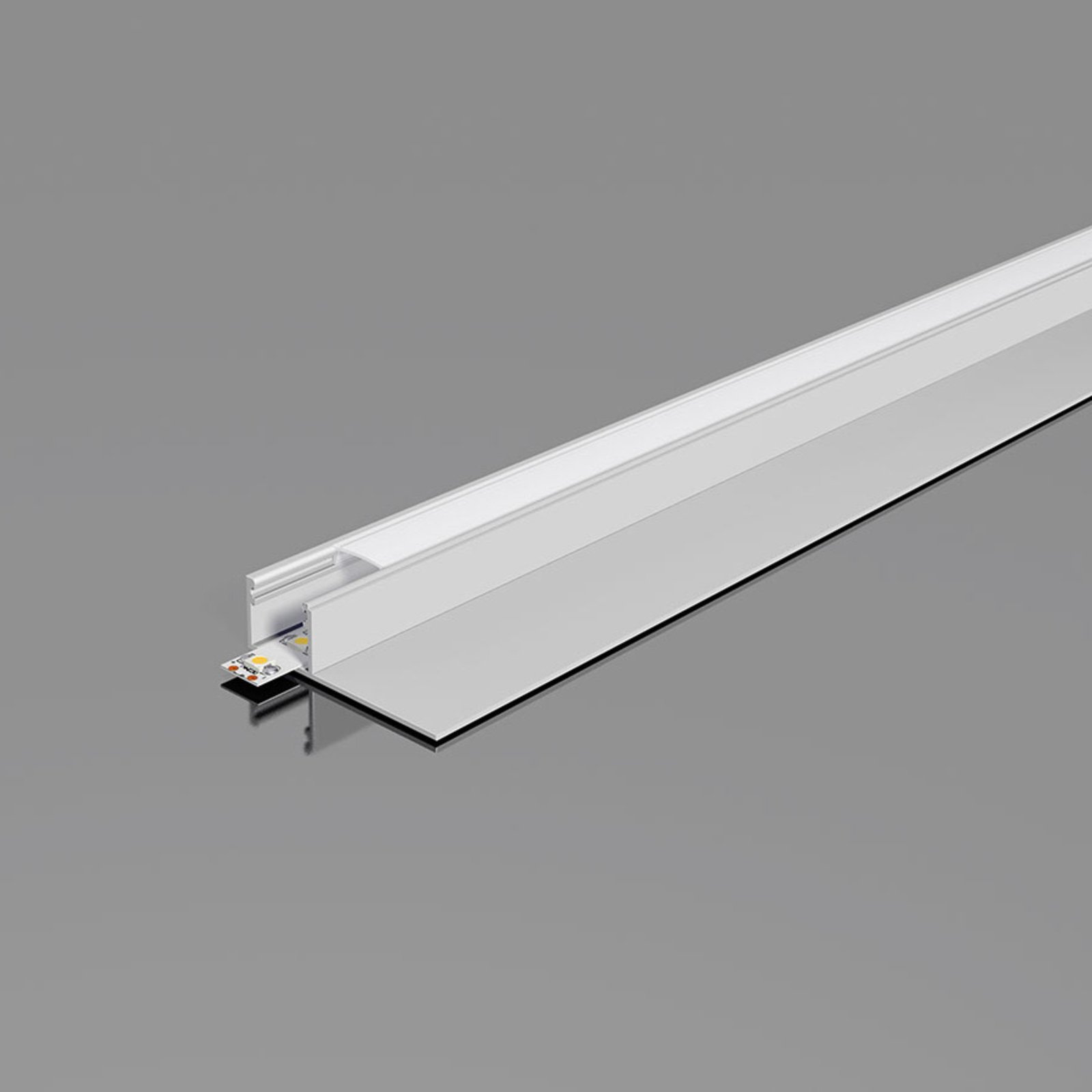 Profil de gips-carton EVN din aluminiu lungime 200cm lățime 4,7cm