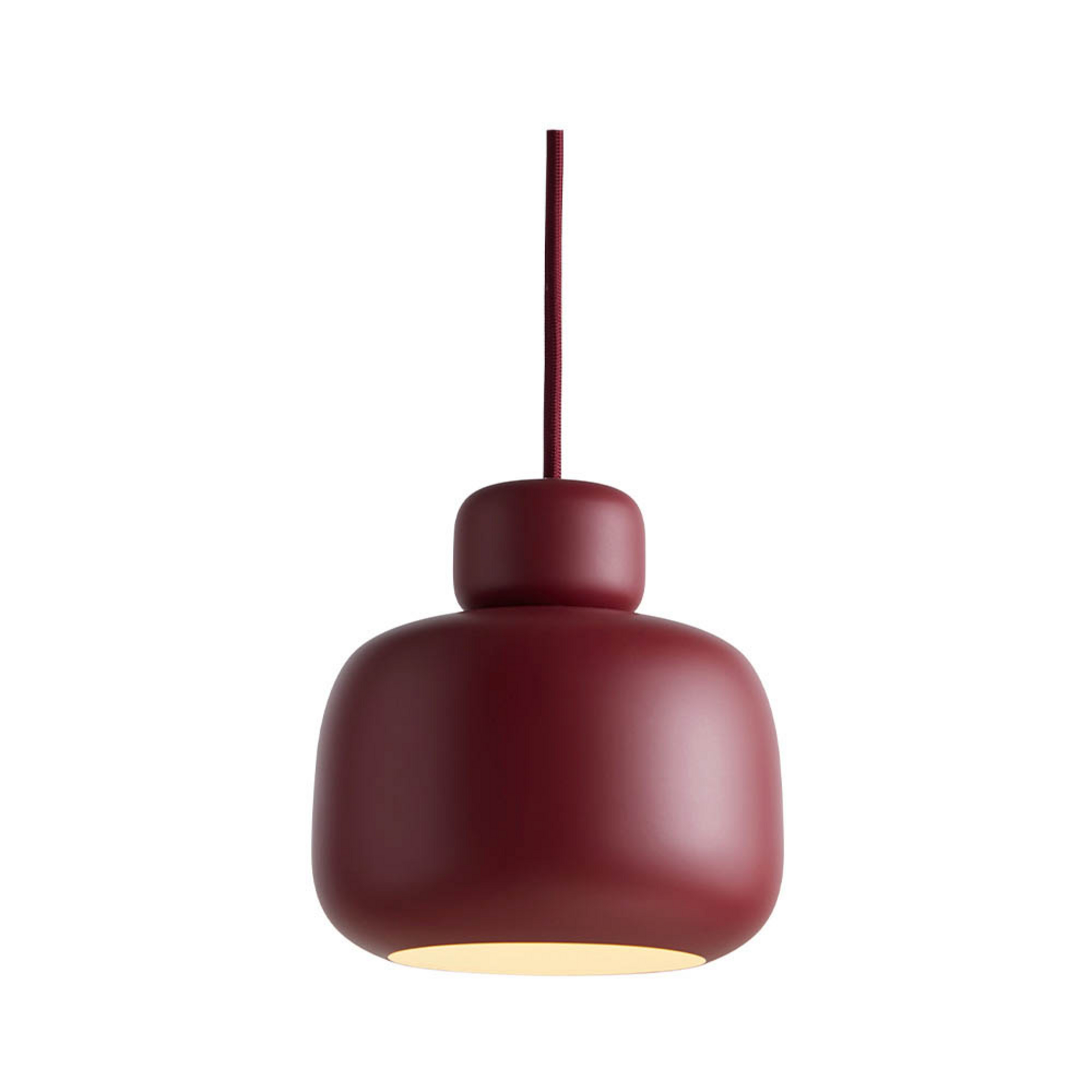 Stone Pendelleuchte Small Deep Red - Woud