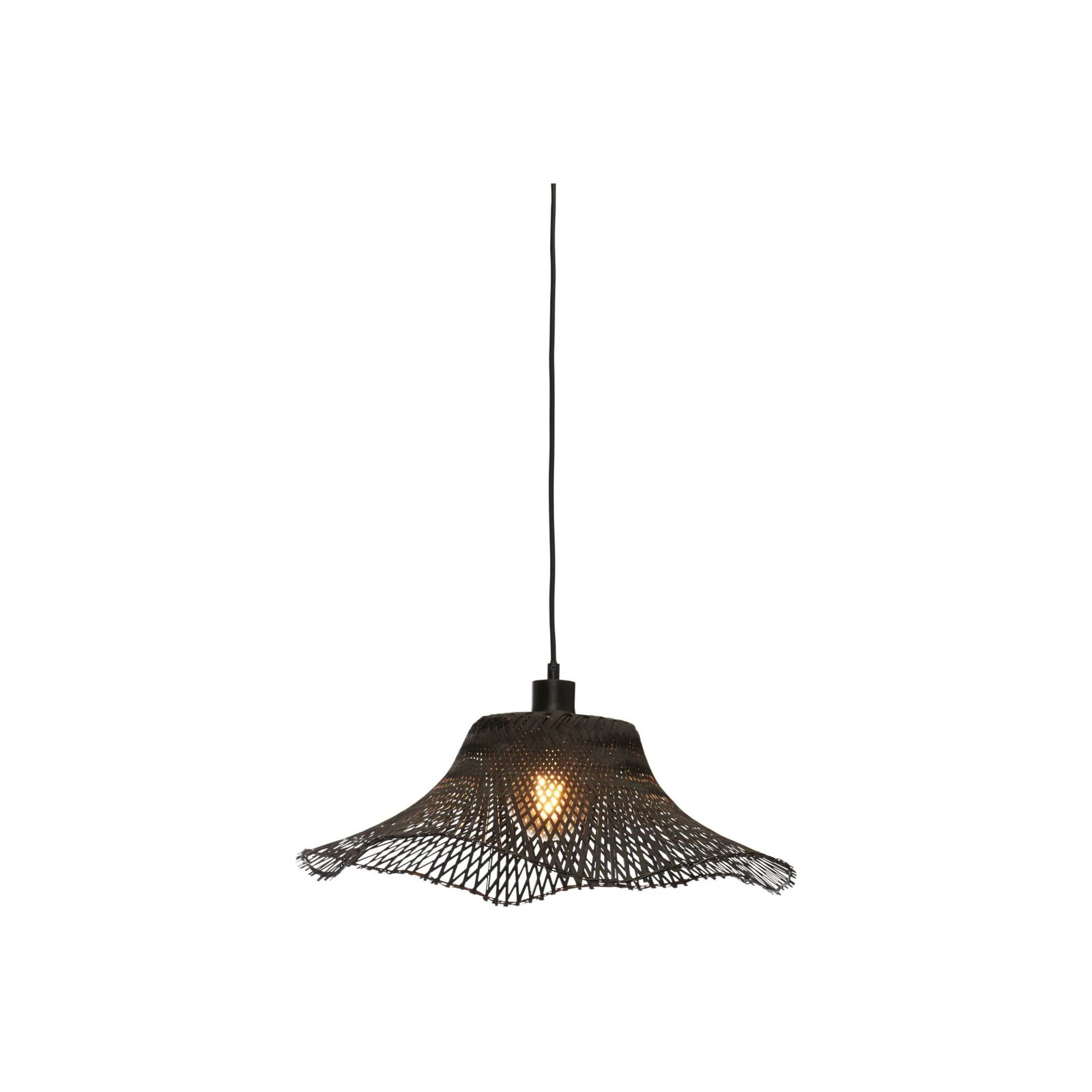 GOOD & MOJO Ibiza - Suspension Ø 50 cm, noire