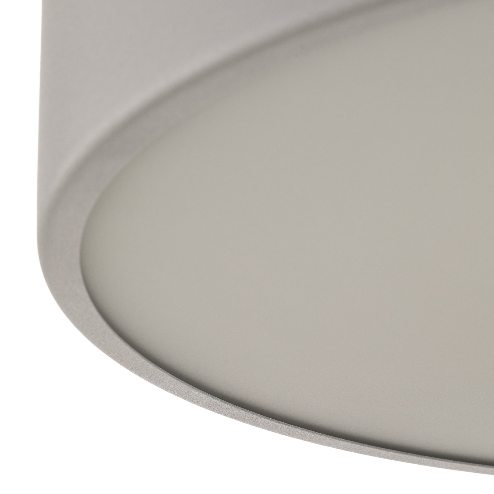 Plafondlamp Cleo 400, Ø 40 cm grijs