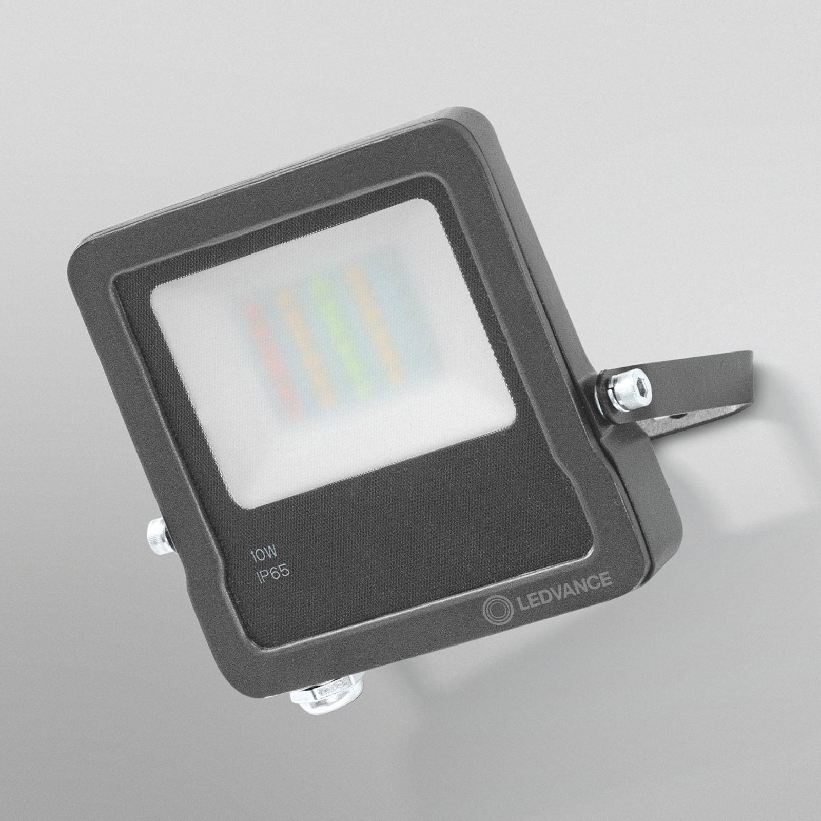 LEDVANCE SMART+ WiFi Floodlight RGBW grå 10 W