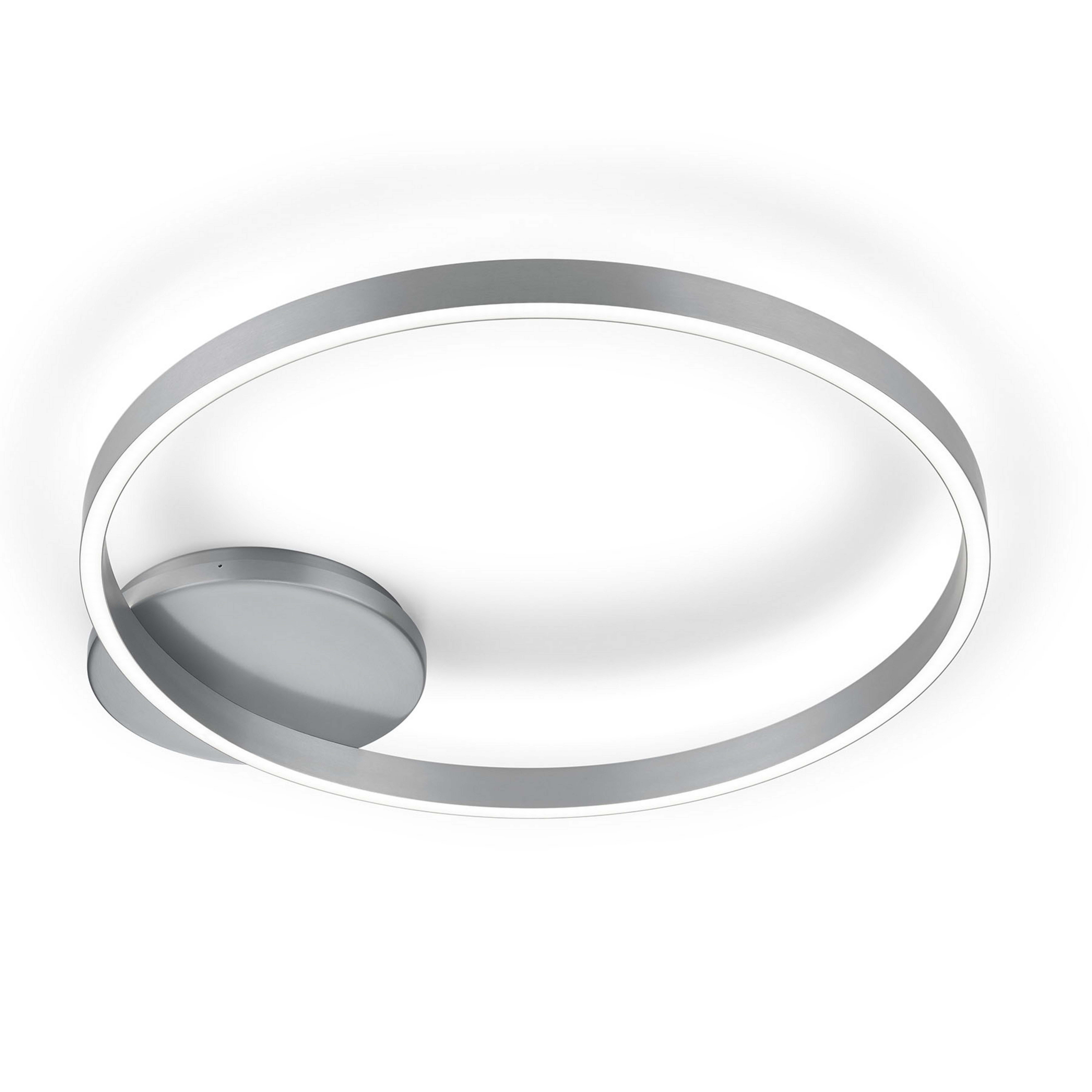 Plafón Anel-60 níquel mate, up & down