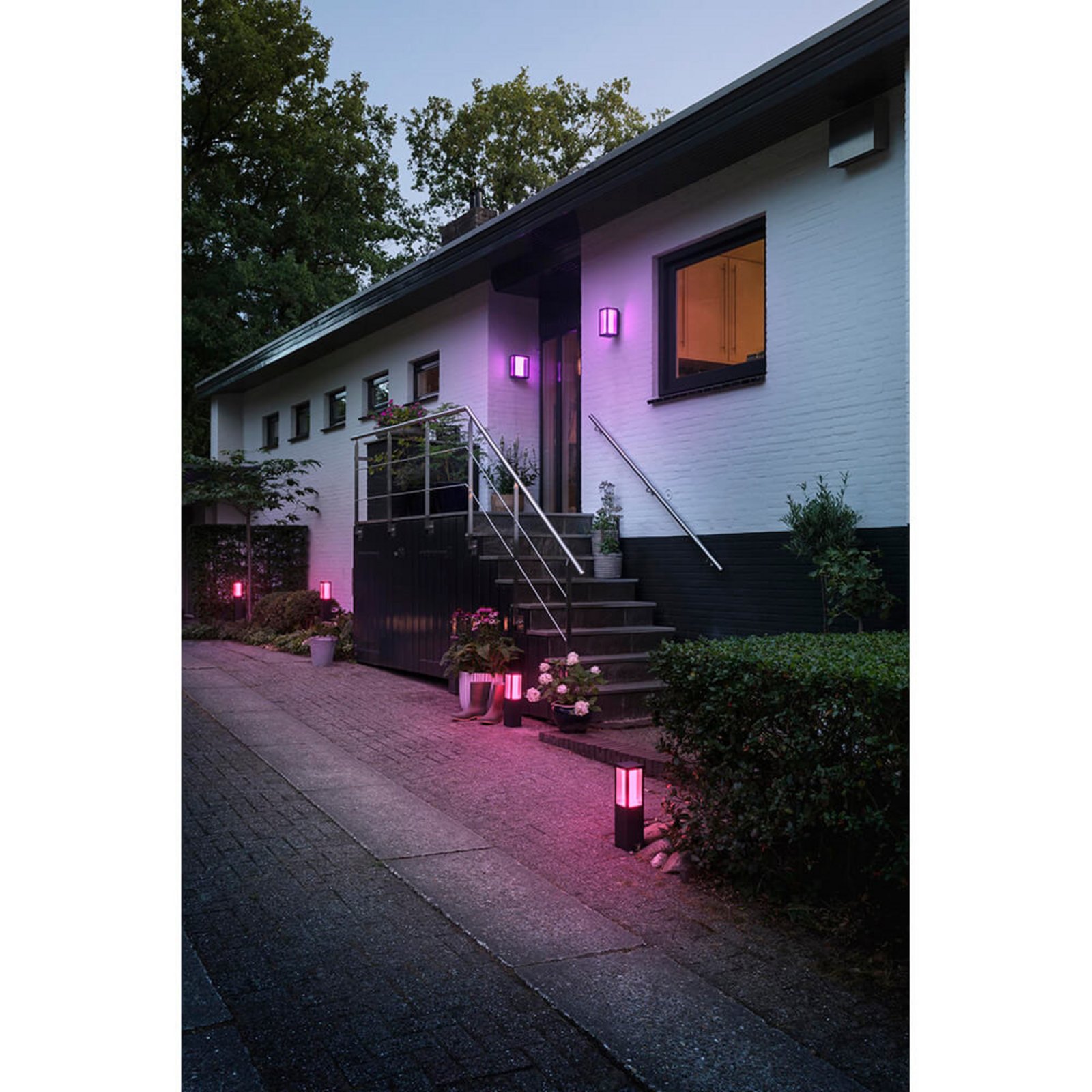 Impress Hue Aplica de Exterior Large White/Color Amb. - Philips Hue