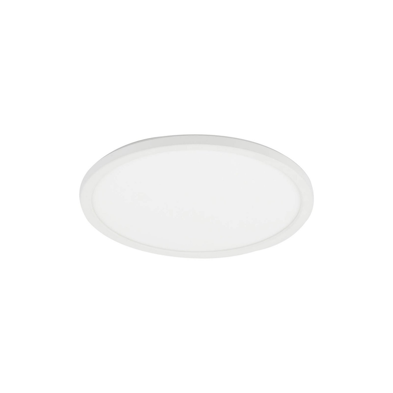 Aqua LED panel, Ø 30 cm, white, metal/plastic CCT dimmable