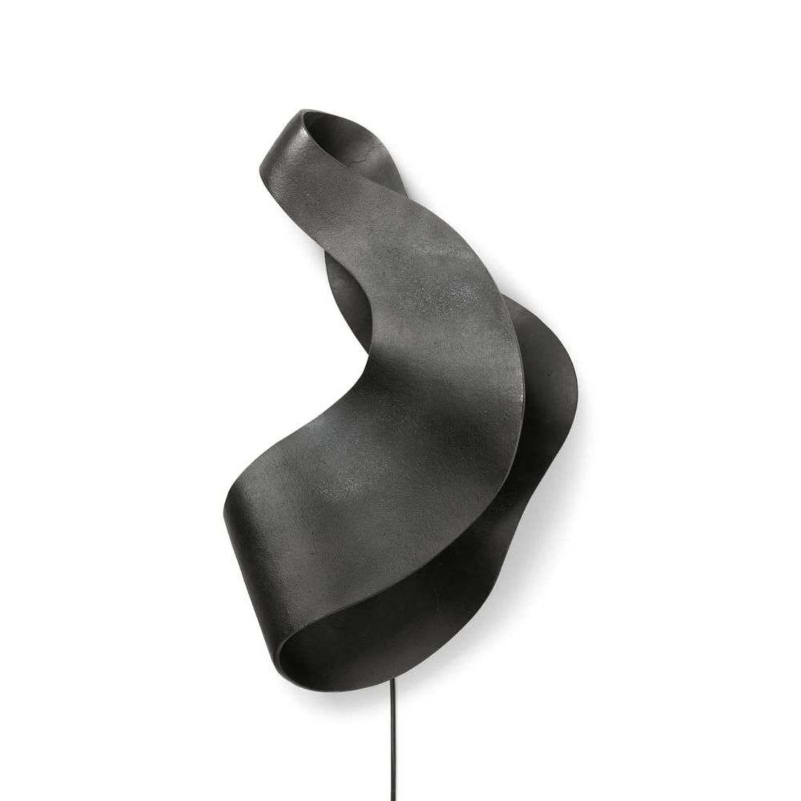 Oyster Aplique de Pared Black - Ferm Living