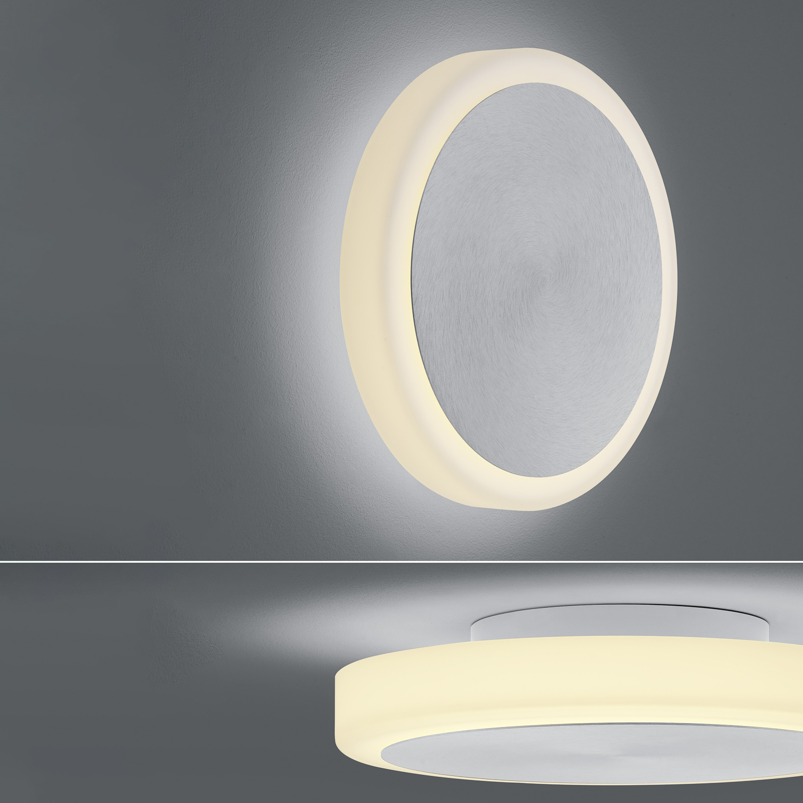 BANKAMP Button LED-Wandleuchte 33cm