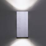 Milan Dau Double - wall light aluminium