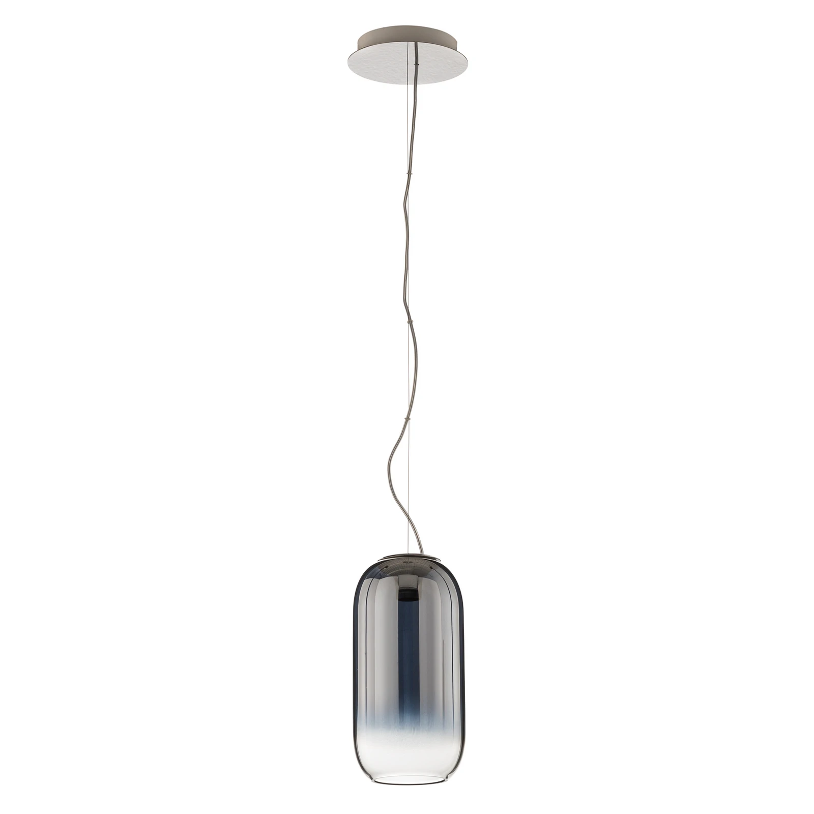 Artemide Gople Mini hanging light silver/silver