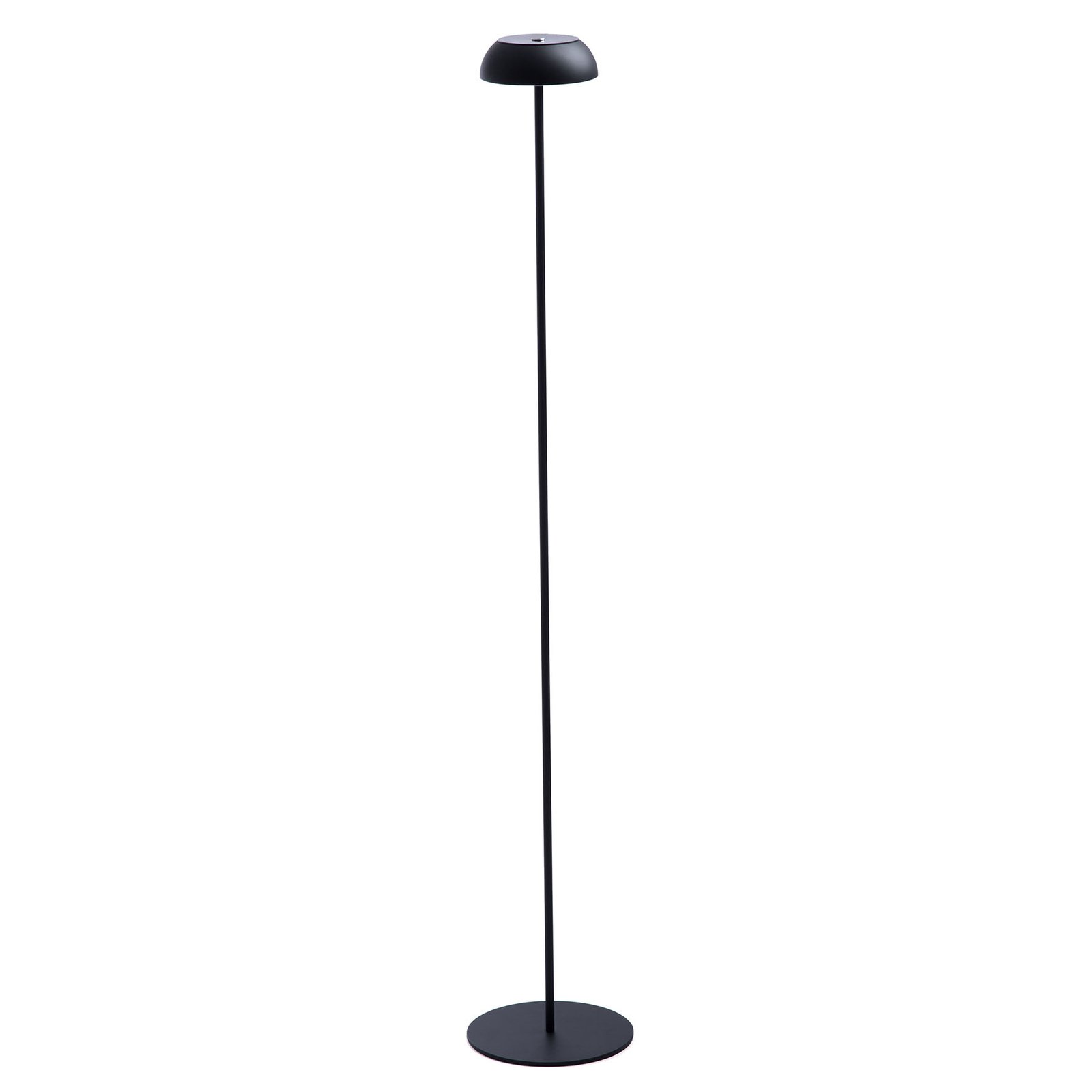 Designerska lampa stojąca LED Axolight Float, czarna