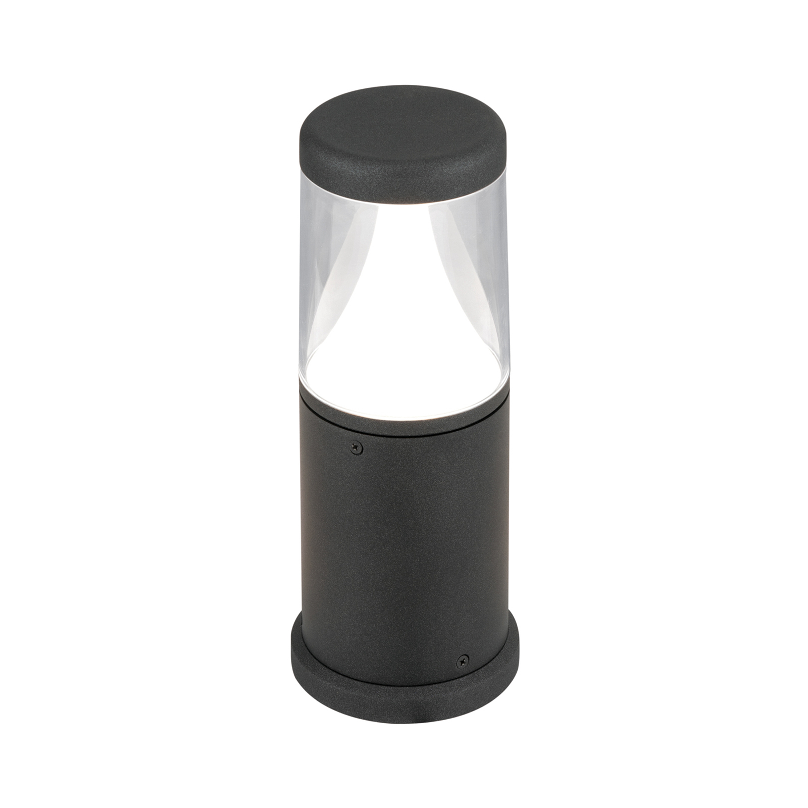 LED sokkellamp Midnight, Anti-UV-diffusor, IP65