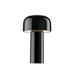 Flos LED-Akku-Tischlampe Bellhop, schwarz, 21 cm, dim., IP54