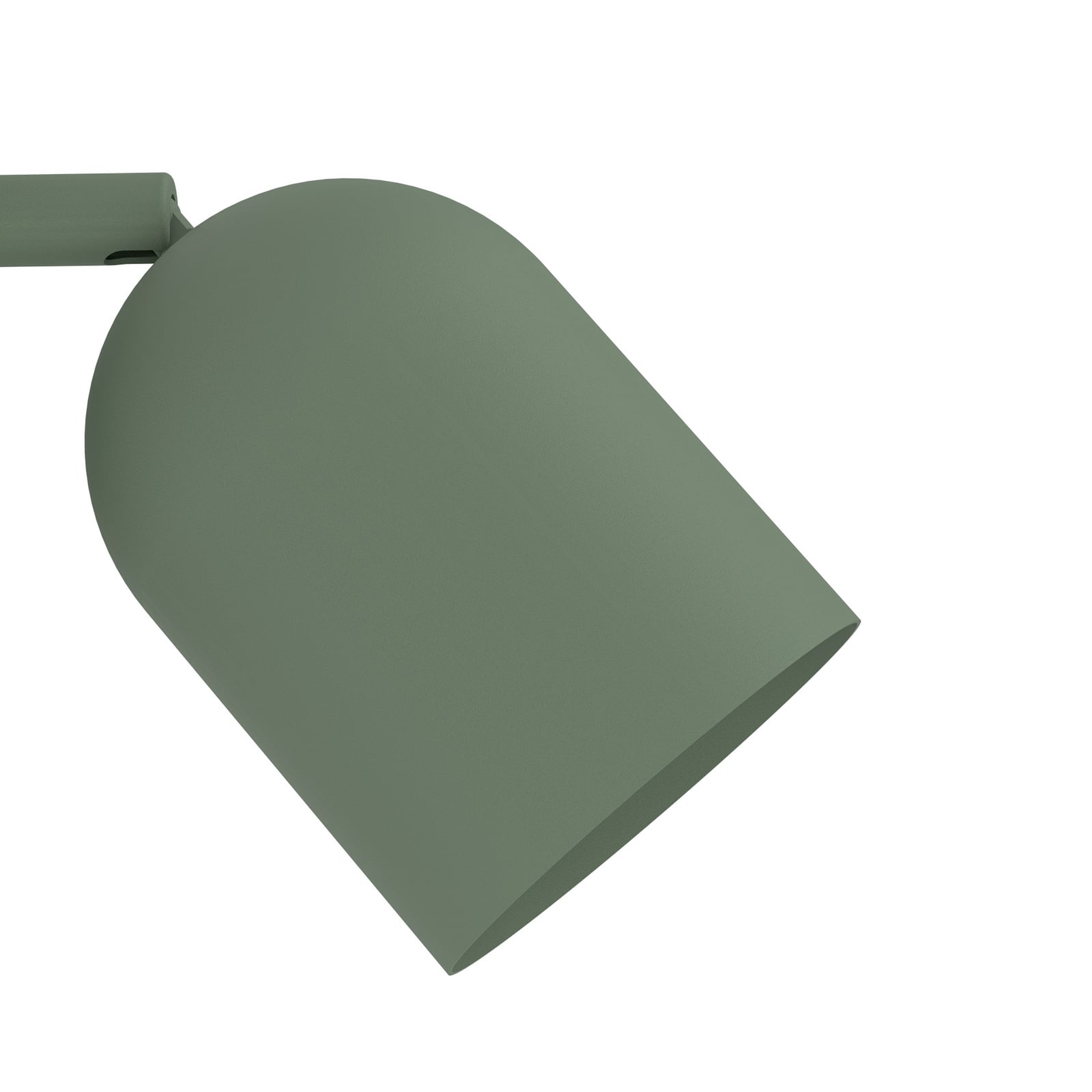 Wandstrahler Tilston, dunkelgrün, Ø 9 cm, Stahl, E14 Wandstrahler Tilston, dunkelgrün, Ø 9 cm, Stahl, E14