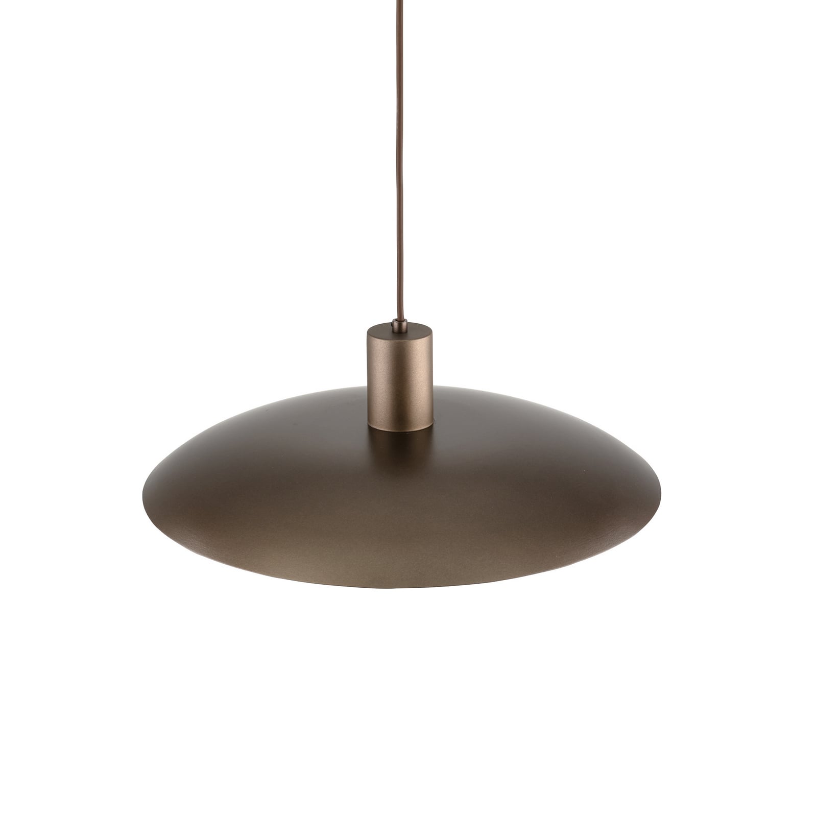Suspension Astra, marron, métal, Ø 41 cm, E27