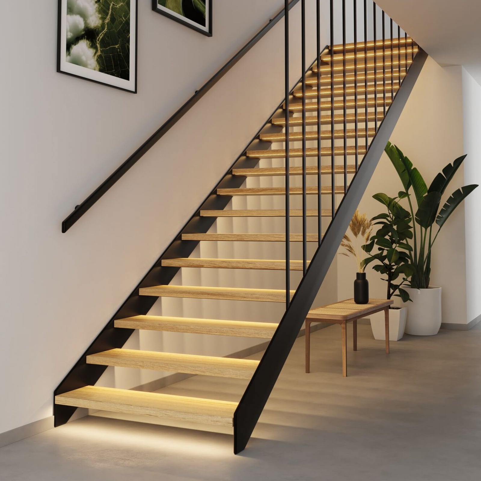 Paulmann – predlžovací LED pásik MaxLED Stair, 3 x 1 m, 2 700 K