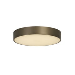 Palma LED-kattovalaisin, pronssinvärinen, Ø 25 cm, teräs/akryyli