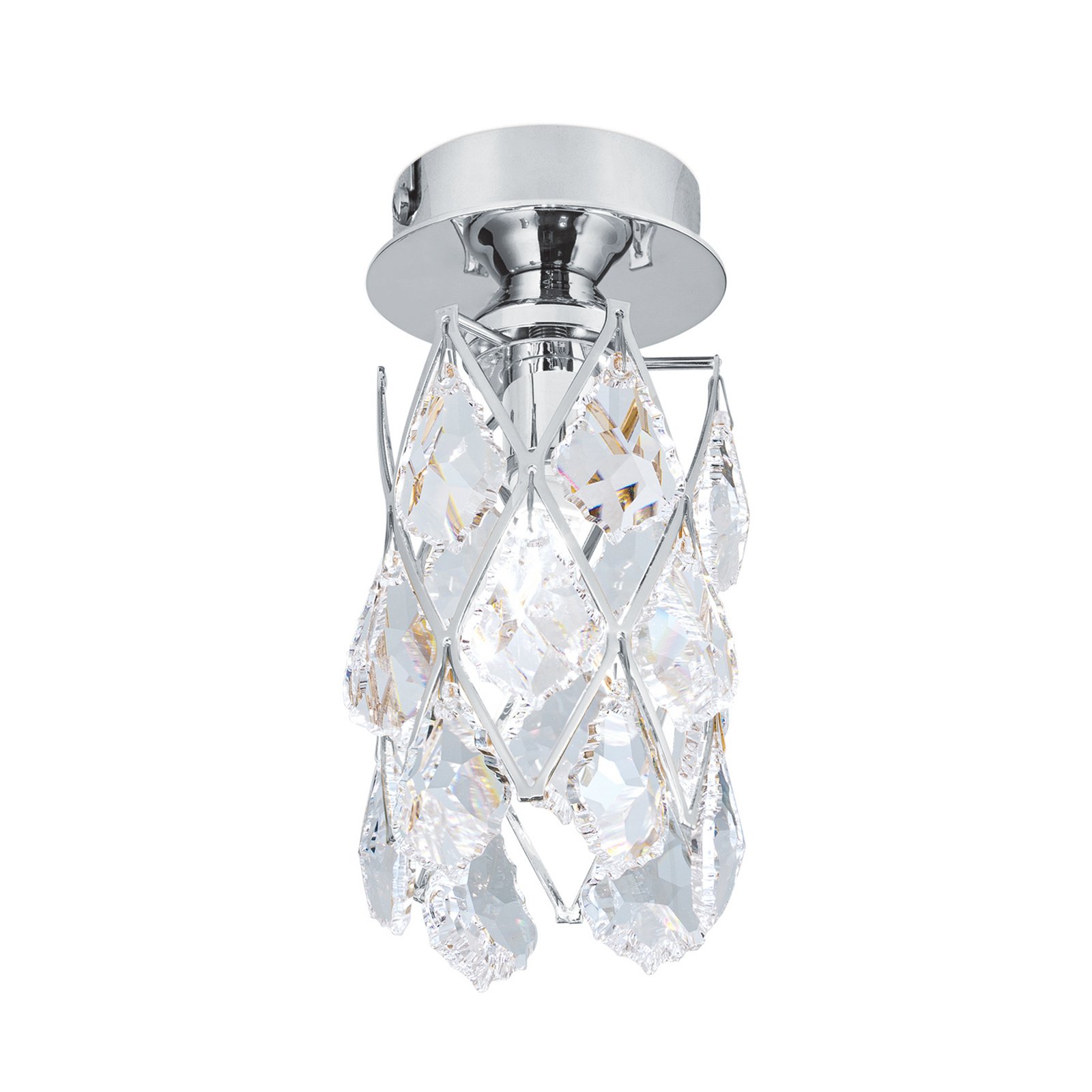 Charlene Ceiling Light Narrow Chrome-Plated