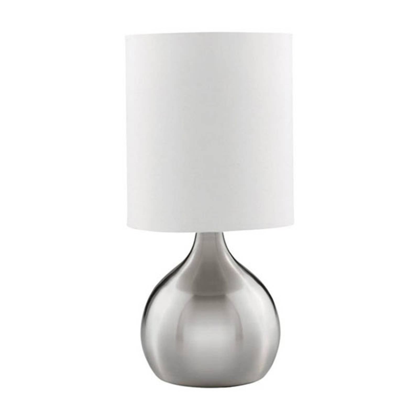Searchlight Table Lamp - Living / Dining Room - dimmable - Silver