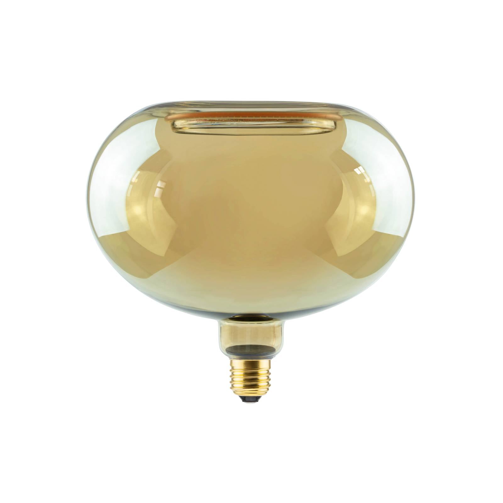 SEGULA LED-Floating Oval E27 4,5W dimmbar gold