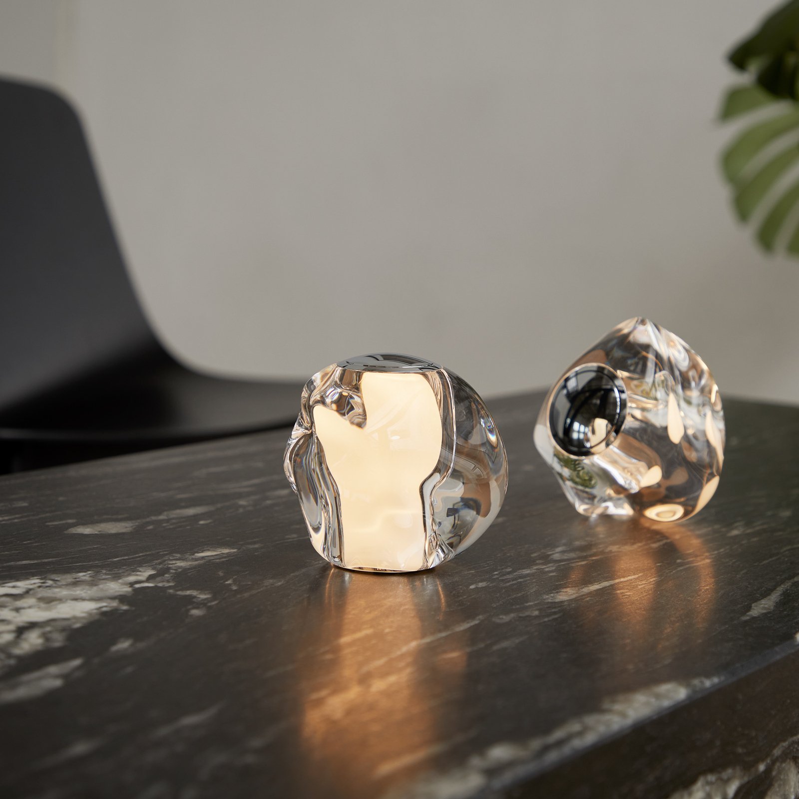 Ice Ball Portable Lampe de Table Chrome - Loom Design