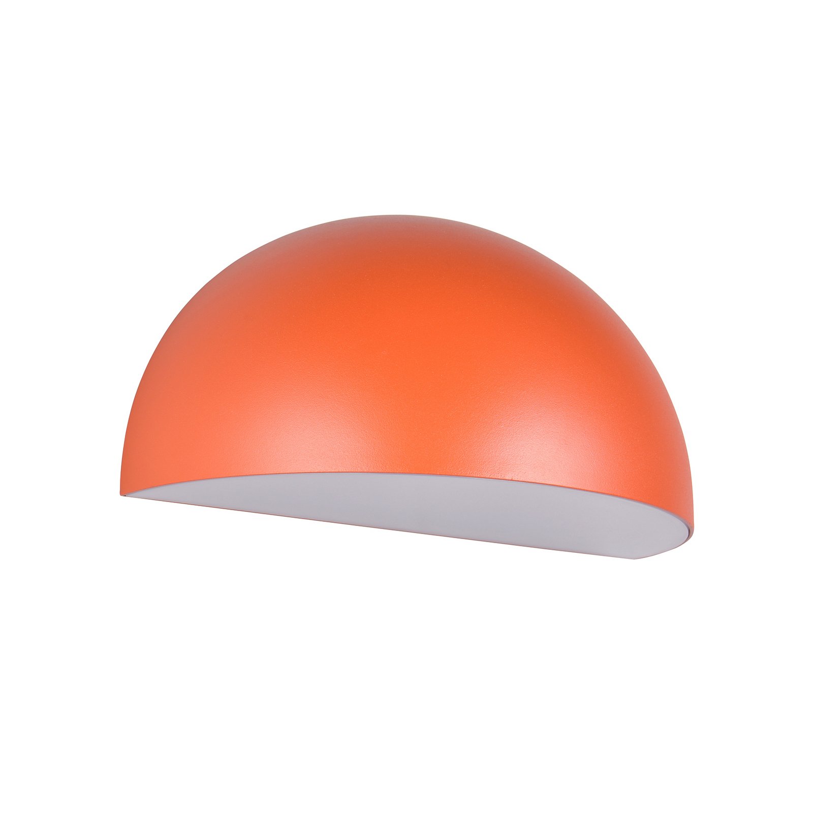 Maas outdoor wall light, apricot, die-cast aluminium, E27