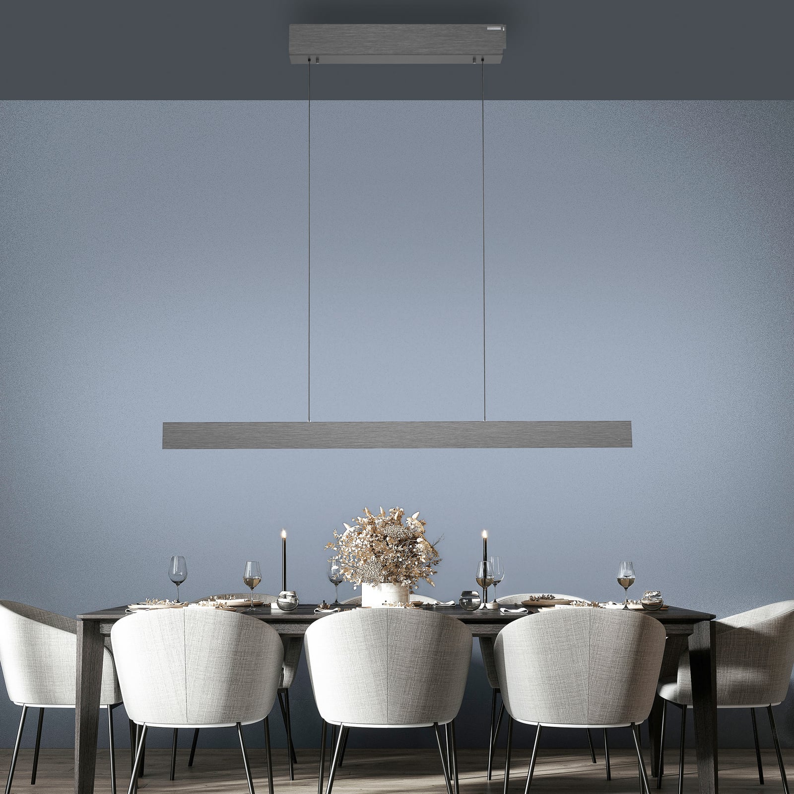 E-Motion LED-Pendelleuchte, platin, CCT - PURE E-Motion LED-Pendelleuchte, platin, CCT - PURE