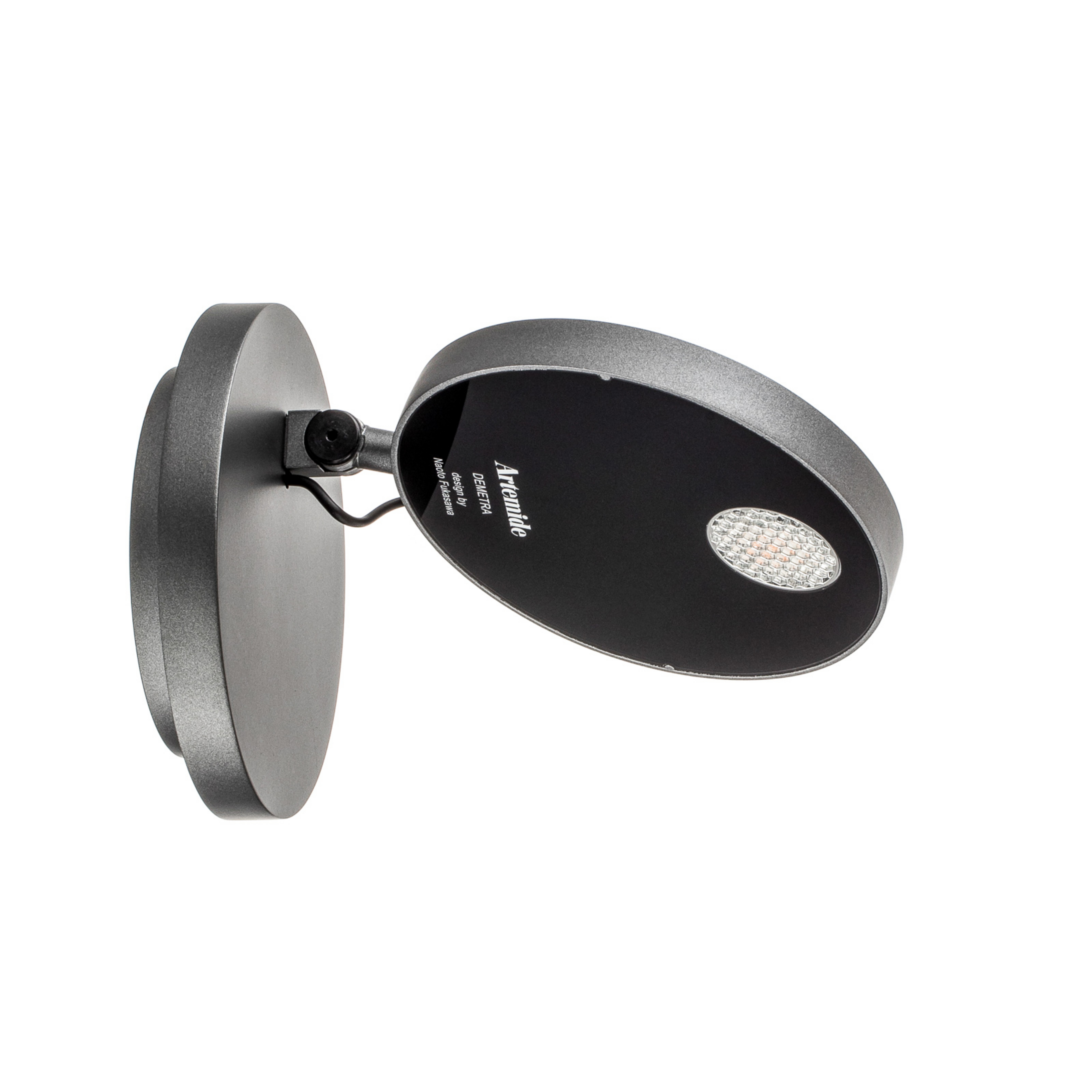 Demetra applique a LED, dimmerabile, 2700K, grigio - Artemide