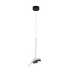 LED-Hängelampe Factory, weiß, Ø 15 cm, Metall