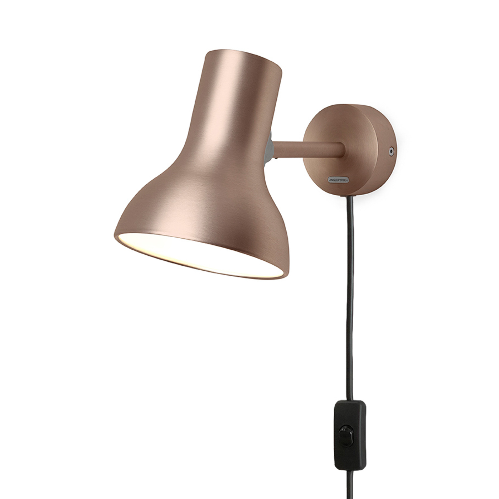 Anglepoise Type 75 Mini Metallic Wandlampe Stecker