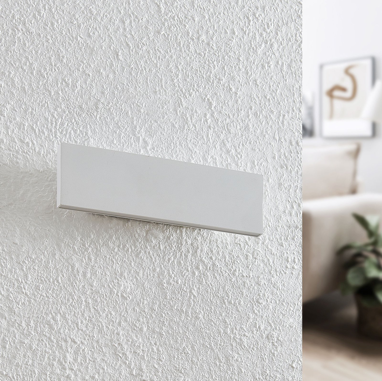 Ignazia LED Aplique de Pared L28 White - Lindby