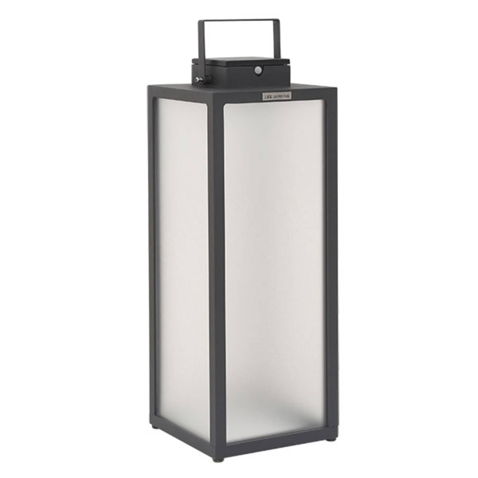 LED-Solarlaterne Tradition, anthrazit, Höhe 65 cm