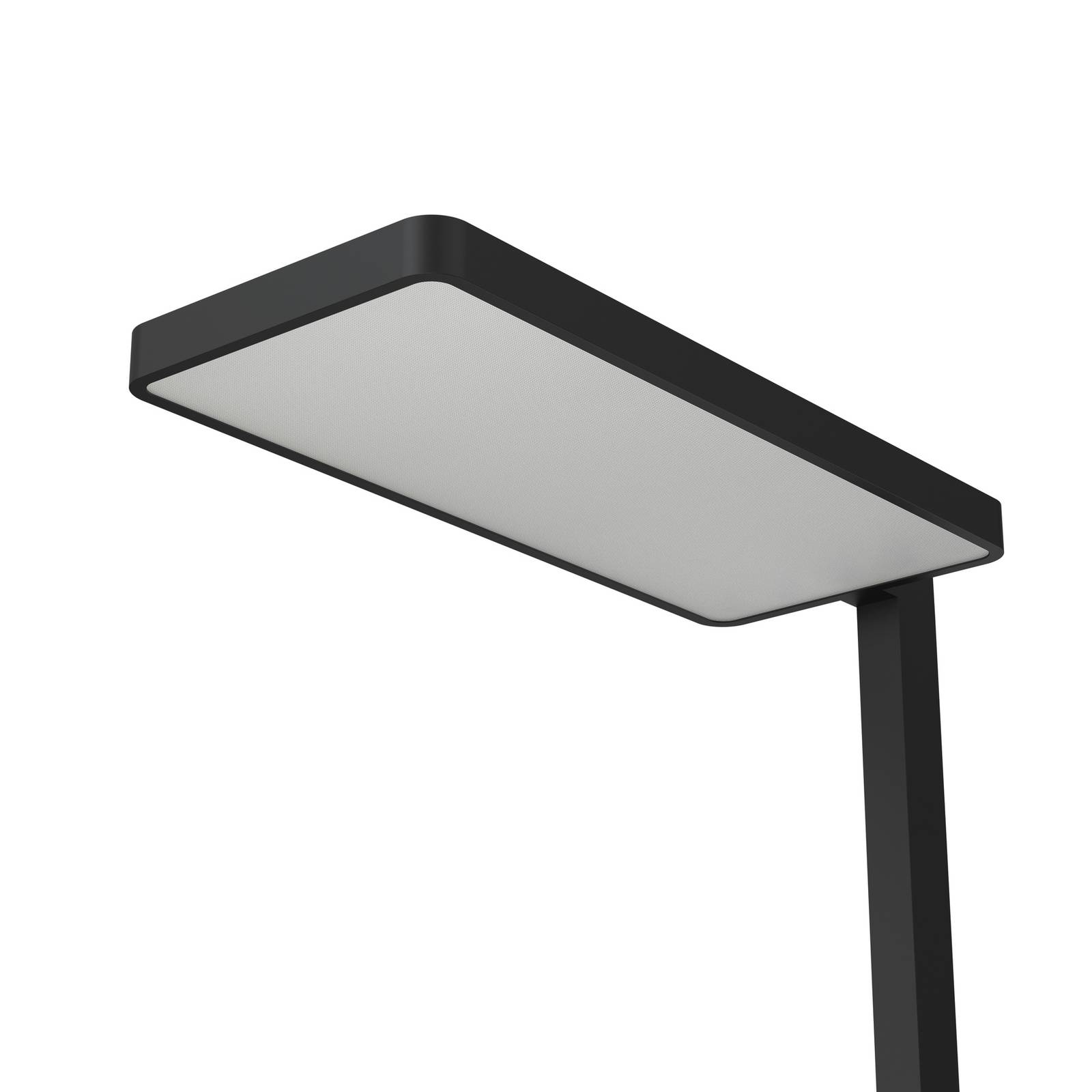 Arcchio lampa stojąca LED Timon, 54W, czarna, wysokość 195 cm