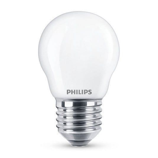 Lichtbron LED 3,4W (470lm) Kogel Dimbaar E27 - Philips