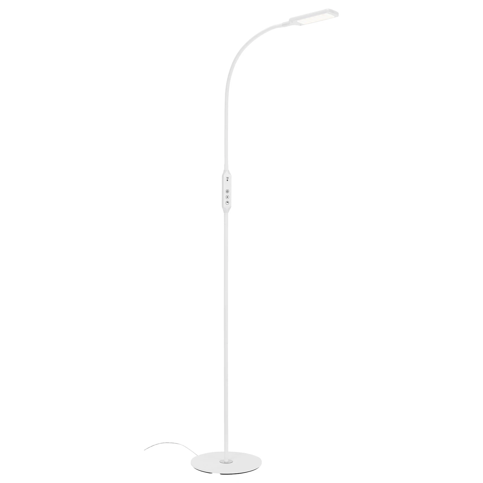 LED állólámpa Office Remote, távirányító, fehér