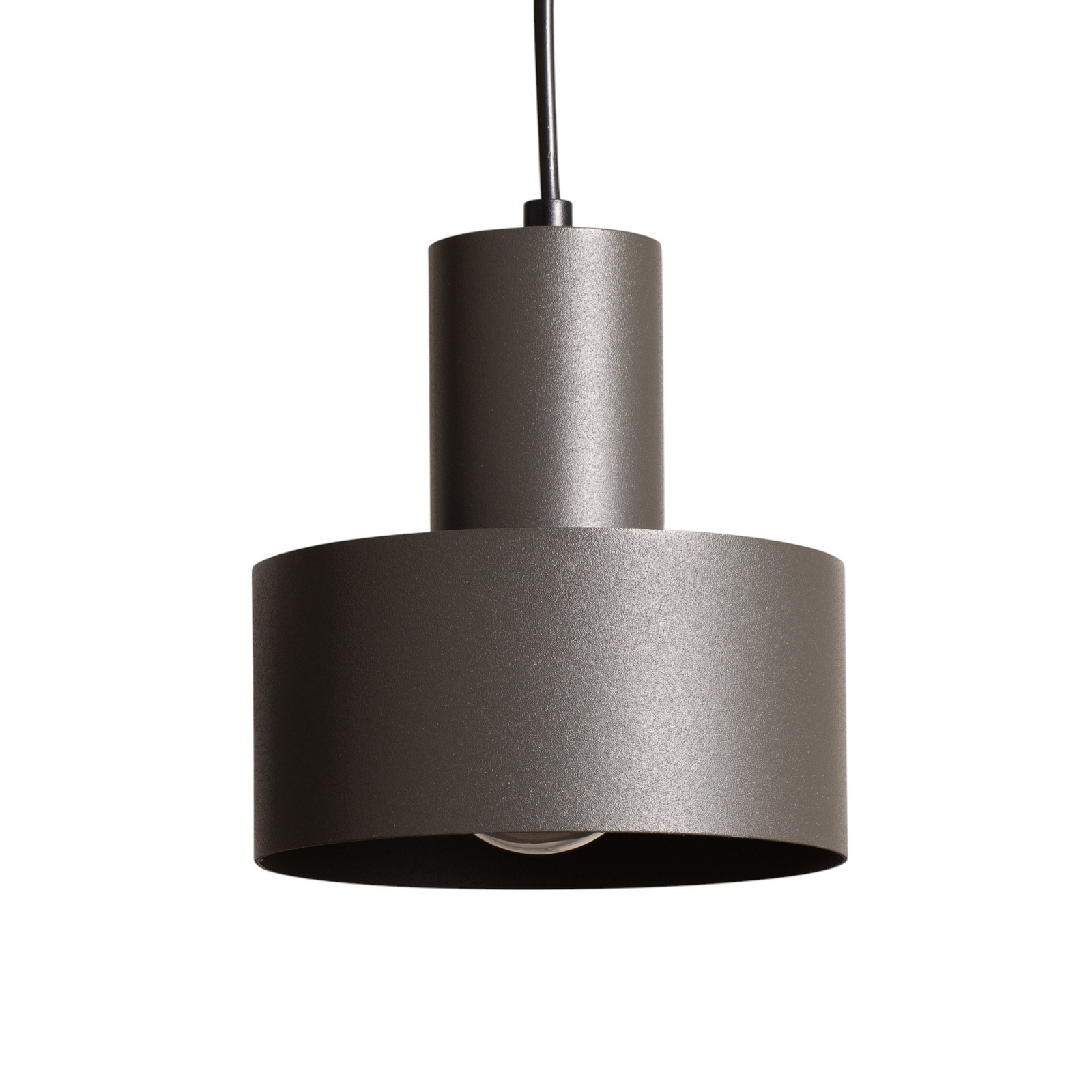 Rif 3 pendant light, olive green, 3-bulb, linear, steel