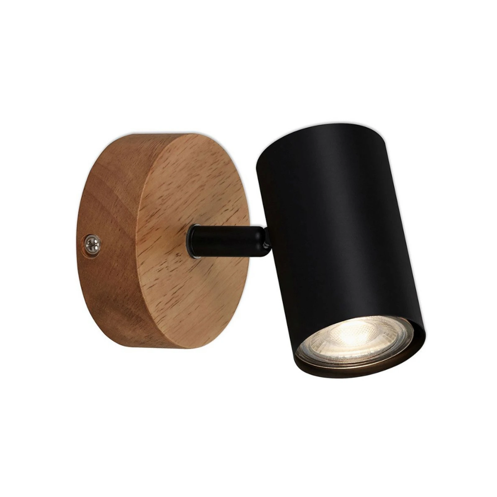 Muritz wandspot, houten voet