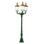 Three-bulb lamp post Parijs