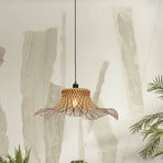 GOOD & MOJO Ibiza hanging light Ø 65 cm black/nature