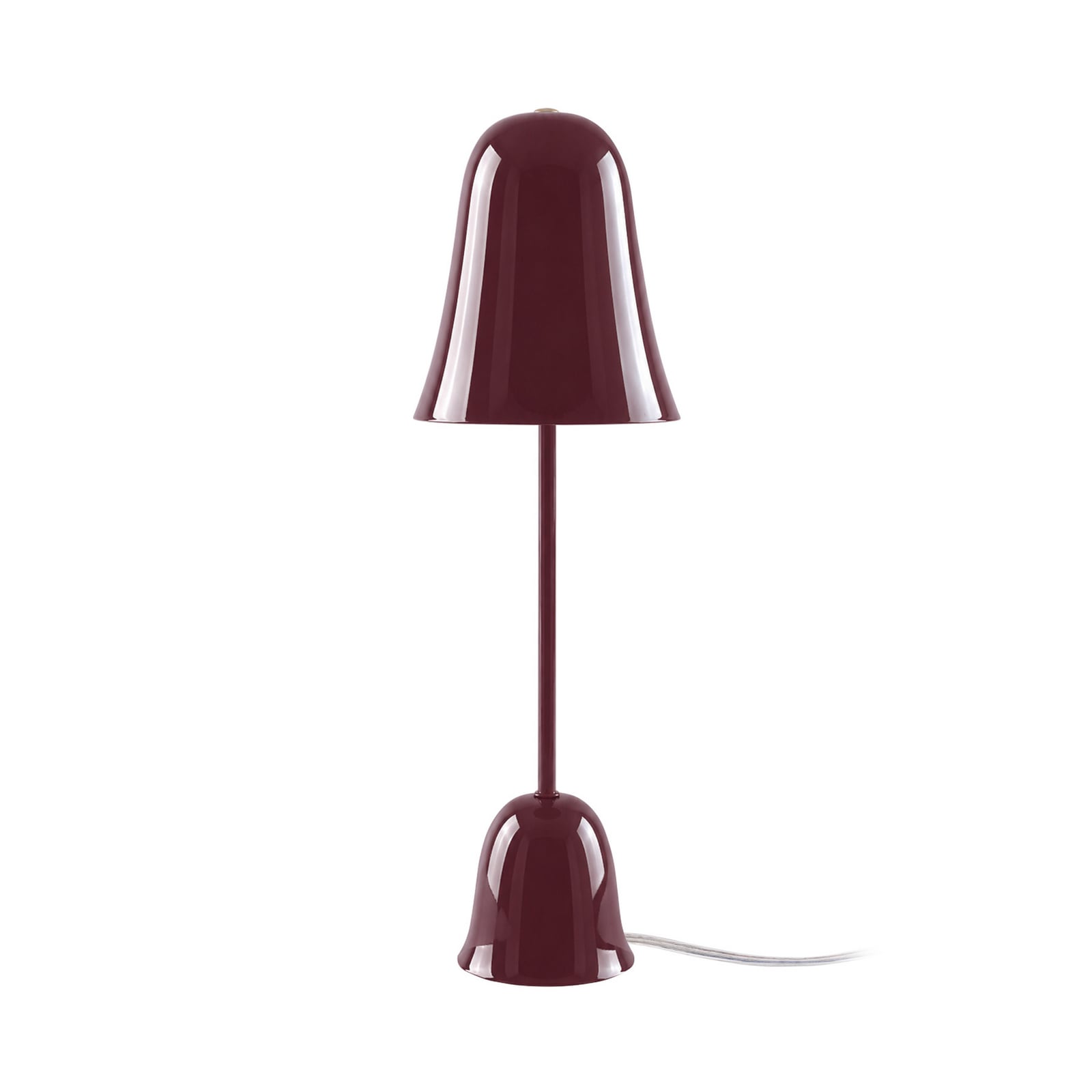Blåklockan table lamp, burgundy, height 56 cm - Globen Lighting Blåklockan table lamp, burgundy, height 56 cm - Globen Lighting