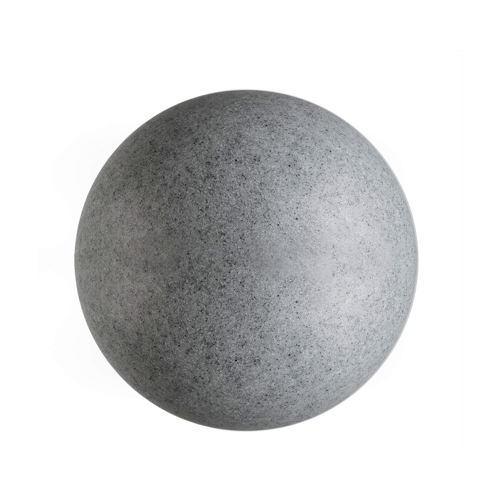 Außen-Kugelleuchte mit Erdspieß, granit, Ø 56cm