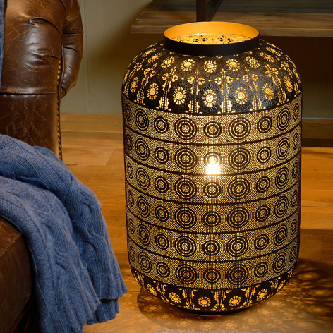 Tischleuchte Tahar in orientalischem Design 39 cm