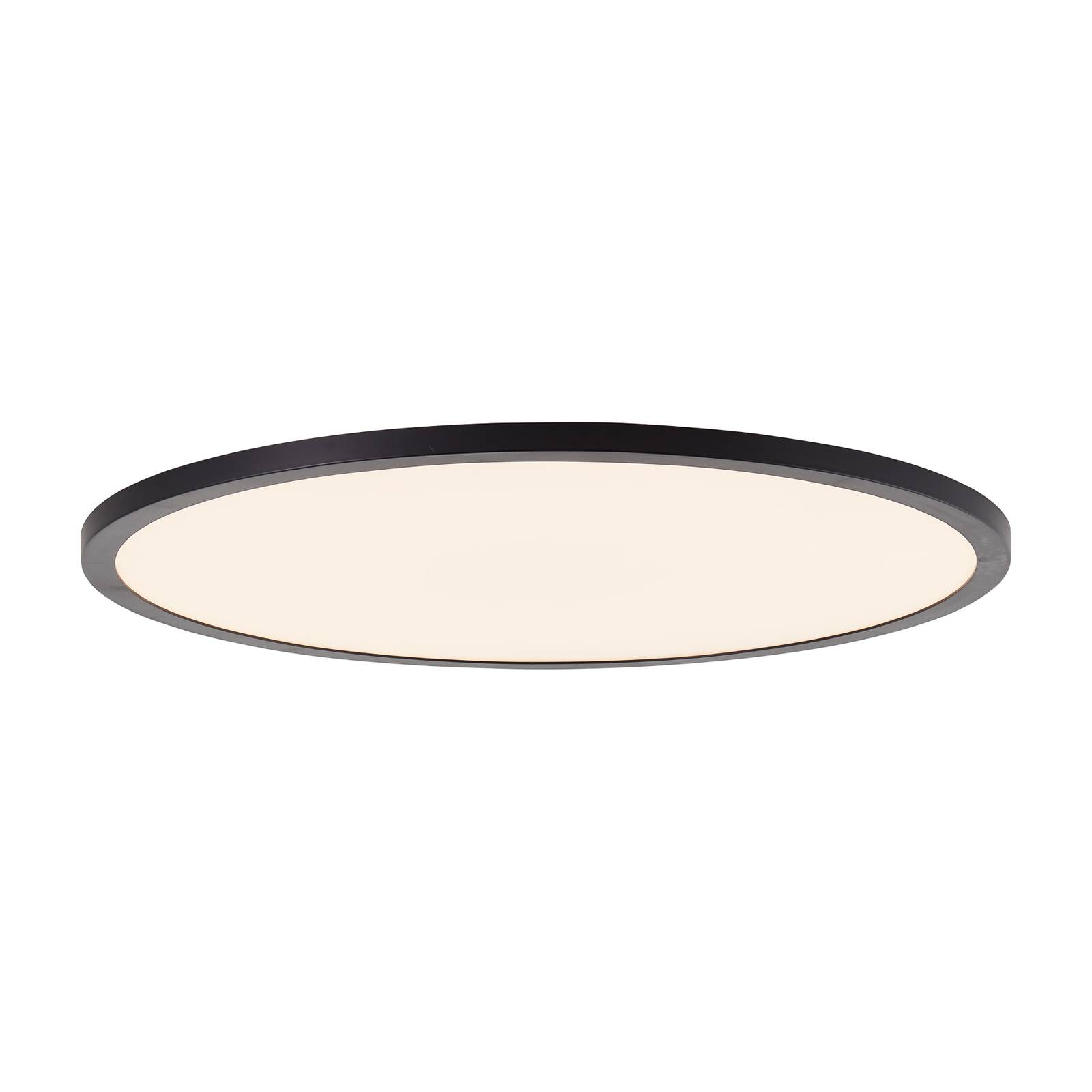 Brilliant LED Ceiling Light - Living / Dining Room - Flush Ceiling Light - dimmable - Modern - Black