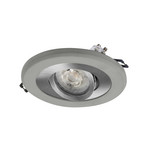 OSRAM Εντοιχισμένος προβολέας, χρώμα ανοιχτό μπετόν/νικέλιο, Ø 12 cm, GU10-LED