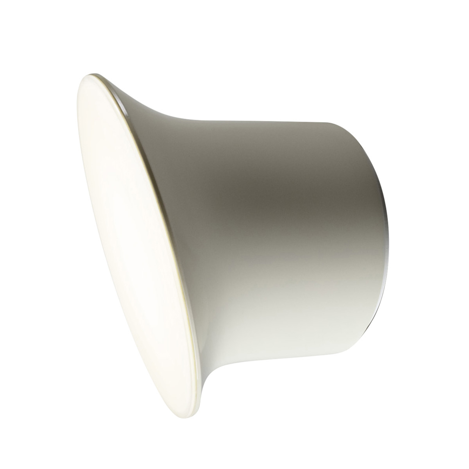 Luceplan Ecran In & Out LED wall light, opal white