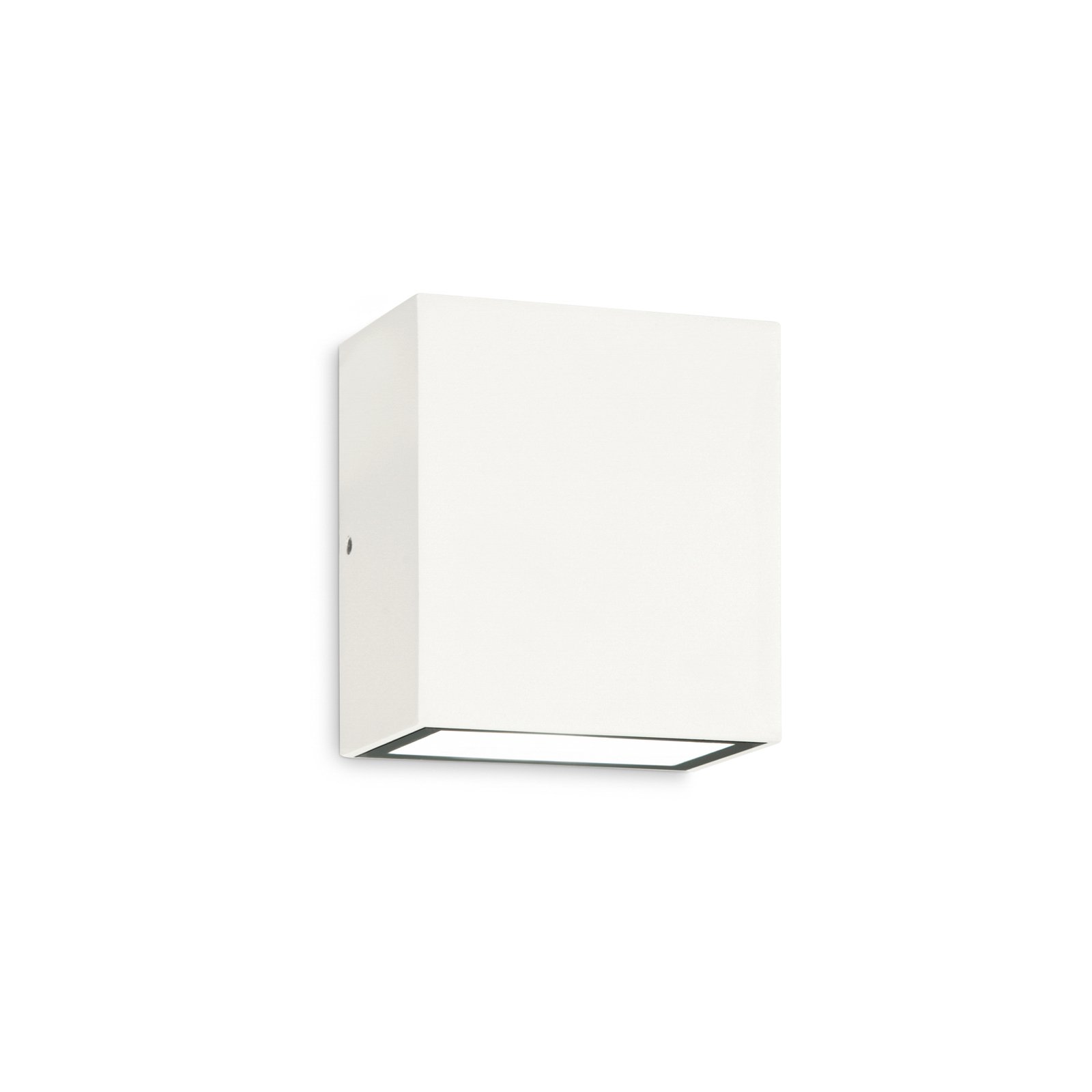 Ideal Lux Applique da esterno a LED Argo, bianco, 4.000 K, piuma d'oca