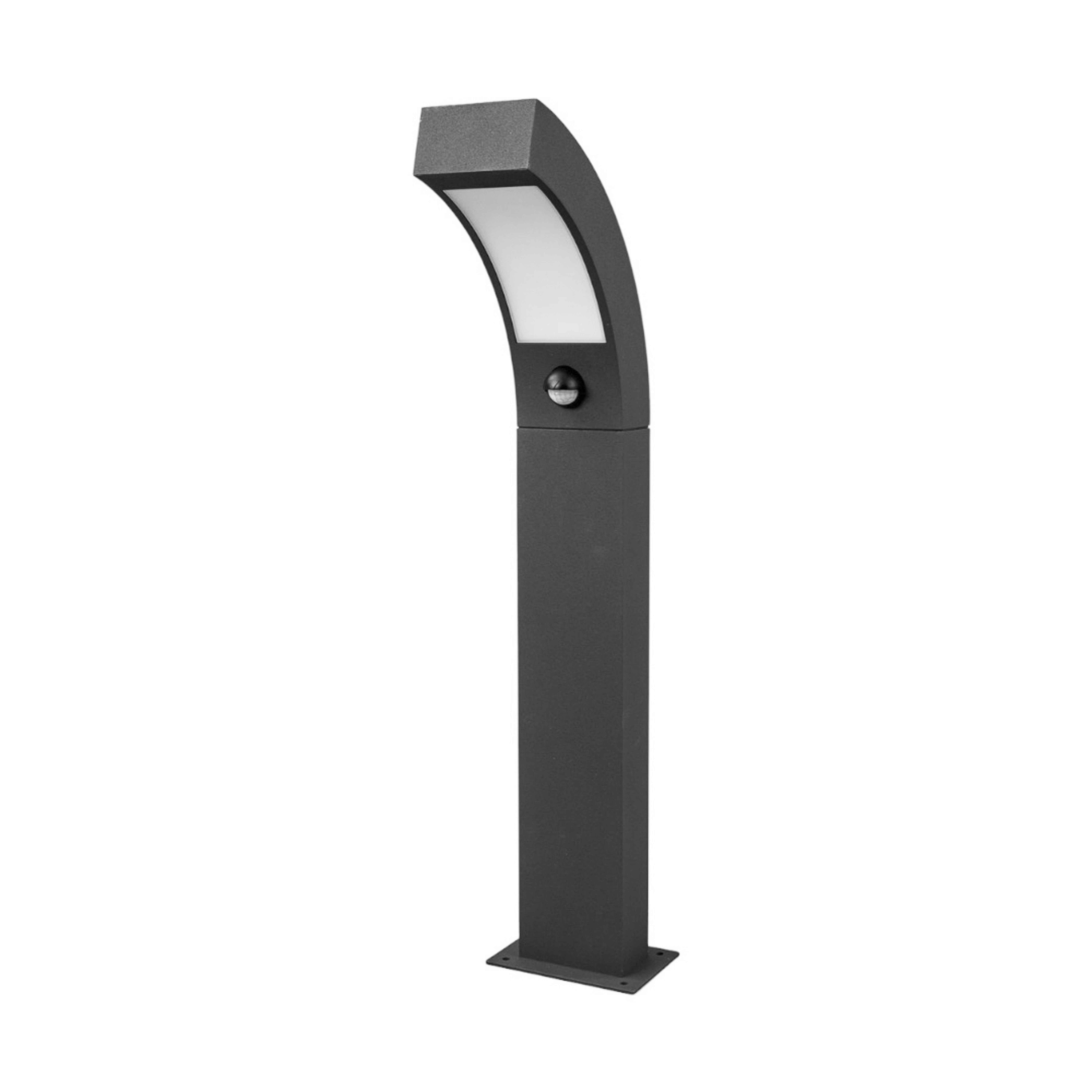 Lennik Außen Gartenleuchte w/Sensor H60 Graphite - Lucande