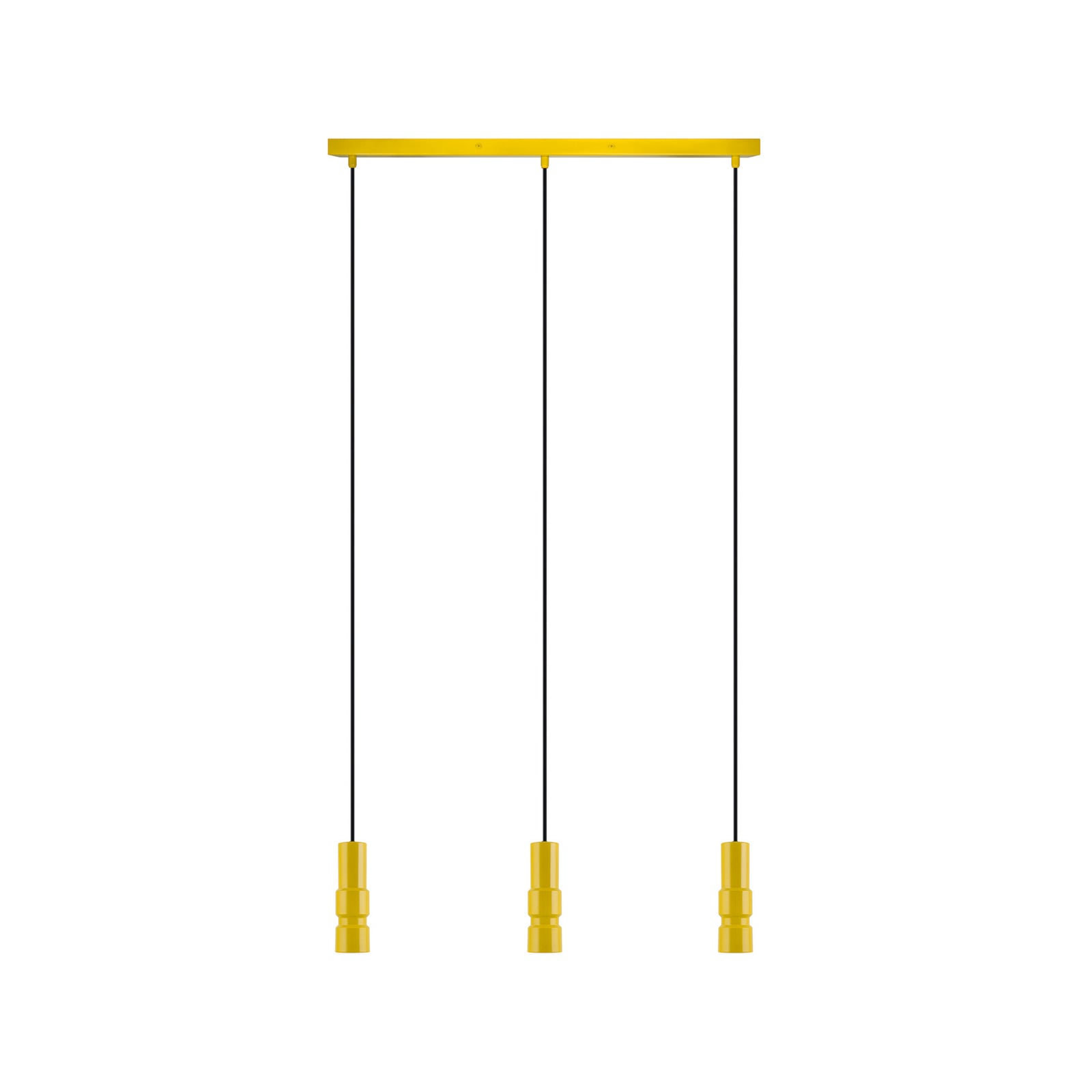 Lampă suspendată OSRAM Decor Bolty, galbenă, lungime 66 cm, cu 3 becuri Lampă suspendată OSRAM Decor Bolty, galbenă, lungime 66 cm, cu 3 becuri