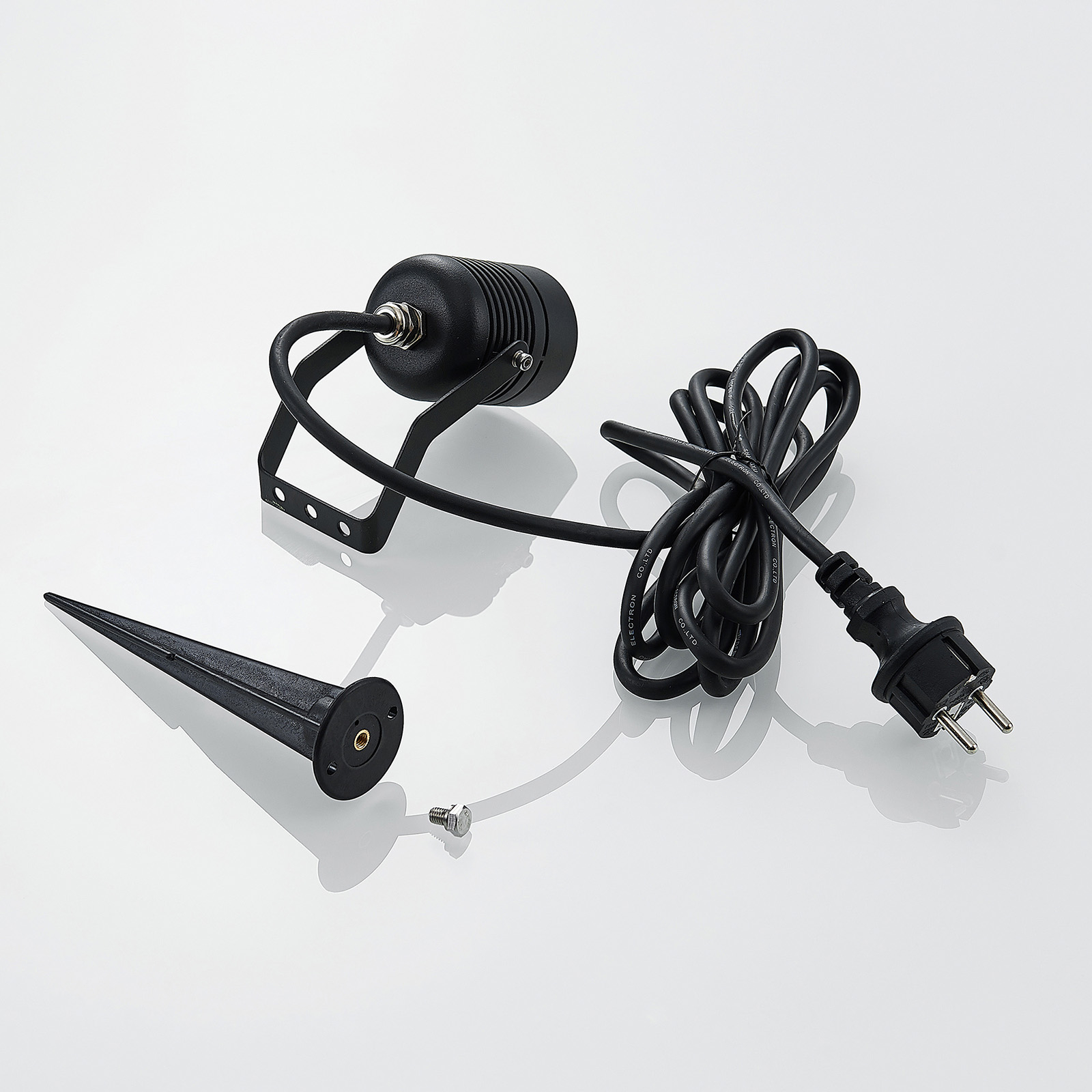Maris LED Spot d'Extérieur w/Spike IP65 Black - Lindby