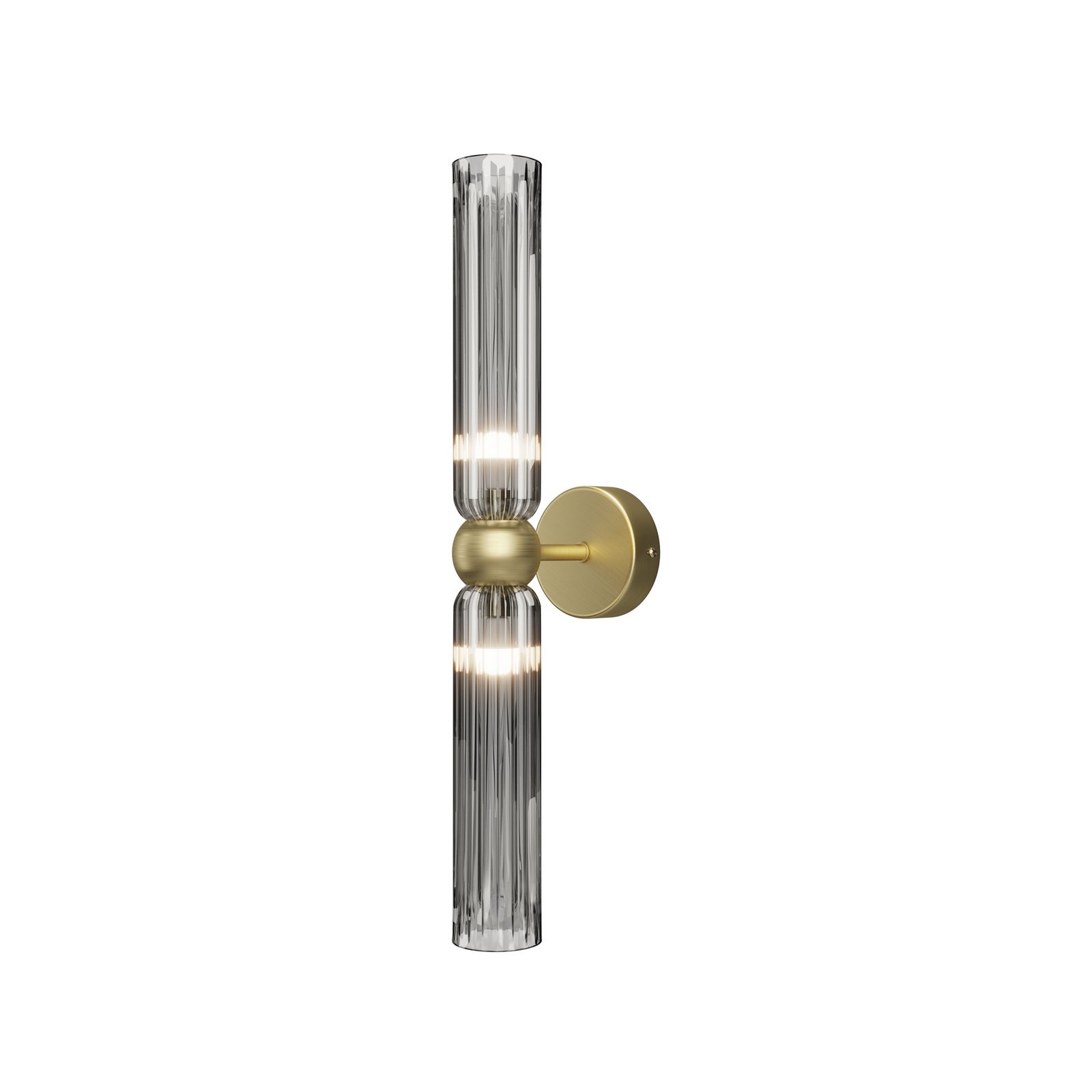 Maytoni sienas lampa Antic, zelta/melnā krāsā, augstums 43,5 cm